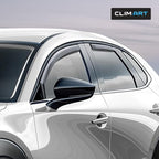 in-Channel Incredibly Durable Rain Guards for Mazda CX-30 2020-2026, Original Window Deflectors, Vent Window Visors, Vent Deflector, 4 pcs. - 620474