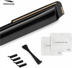 Voron Glass in-Channel Extra Durable Rain Guards for Chevrolet (Chevy) Suburban 1500 2007-2014/Suburban 2500 2007-2013, Window Deflectors, Vent Window Visors, 4 Pieces - 200267