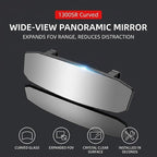 Rear View Mirror for Jeep Liberty 2008-2012, Panoramic Convex Car Mirror Heavy Duty Anti-Shake Curved Clip On Blind Spot Lane Change HD Glass