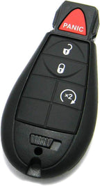 OEM Electronic 4-Button FOBIK Key Fob Remote Compatible with 2013-2023 RAM Truck (FCC ID: GQ4-53T, P/N: 56046955, 68508721)