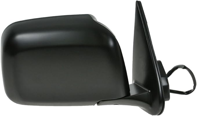 Passenger Side Mirror Assembly Power Foldaway Smooth Black Paint to Match Compatible with 1997-1998 Toyota 4Runner 1999 4Runner To 5/31/99 Production Date