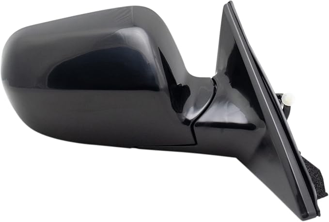 Passenger Side Mirror Assembly Power Paint to Match Smooth Black Foldaway Compatible with 1999-2002 Honda Accord Coupe