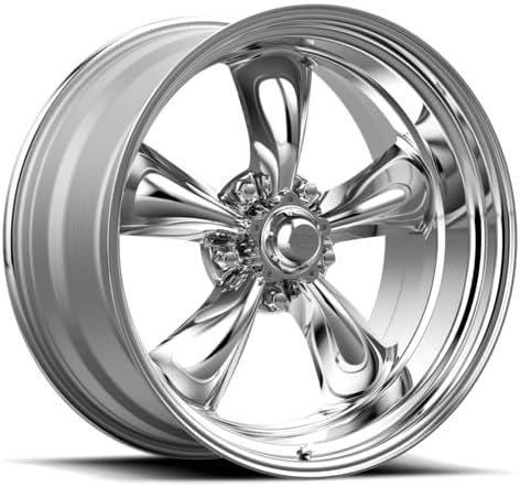 Vintage VN515 TORQ THRUST II 1 PC 16X8 5X4.5 4.07-11mm POLISHED - VN5156865