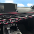 TIKUN TECH Pink Car Interior Decorative Molding Door Panel Dashboard Gap Trim Strip (25Ft)