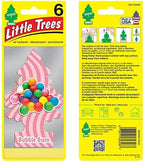 Car Air Freshener | Hanging Tree Provides Long Lasting Scent for Auto and Home | 24 Air Fresheners |Bubble Gum