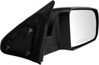 Passenger Side Manual Mirror Textured Black Cover Compatible with 2007-2013 Toyota Tundra TO1321241