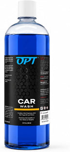 Optimum Car Wash Soap For Professional Auto Detailing or DIY Car Washing, Bucket Wash, or Use with Foam Sprayer or Foam Cannon (32 Oz)