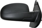 Passenger Side Mirror Assembly Manual Adjustment Non-Heated No Memory Textured Compatible with 2007-2013 Chevrolet Silverado 1500 3500 HD GMC Sierra 2500 2007-2011