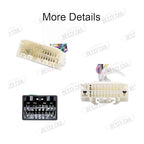 ANC-CH01 Factory ANC (Active Noise Cancelation System) Module Bypass Harness Adapter for Select Chrysler, Jeep, and Ram Vehicles Add Aftermarket Amplifier Subwoofer to Non Factory Amp System