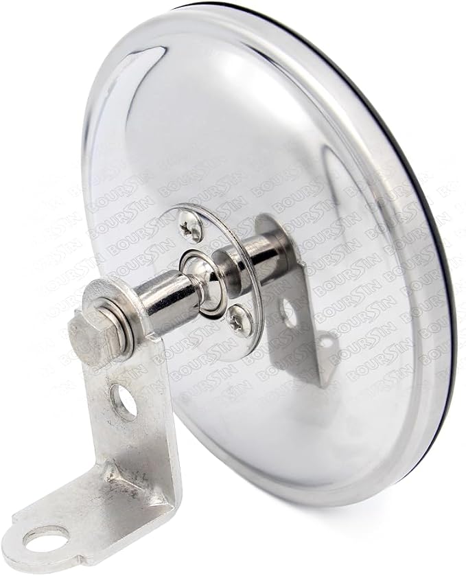 5 Inch Convex Round Mirror Blind Spot For Isuzu NPR NPR-HD NQR NRR FSR FVR FRR Truck Bus Atv Utv Adjustable Bracket