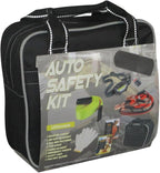Heavy Duty and Portable Ultimate Car Emergency Kit for Roadside Auto Safety Emergencies