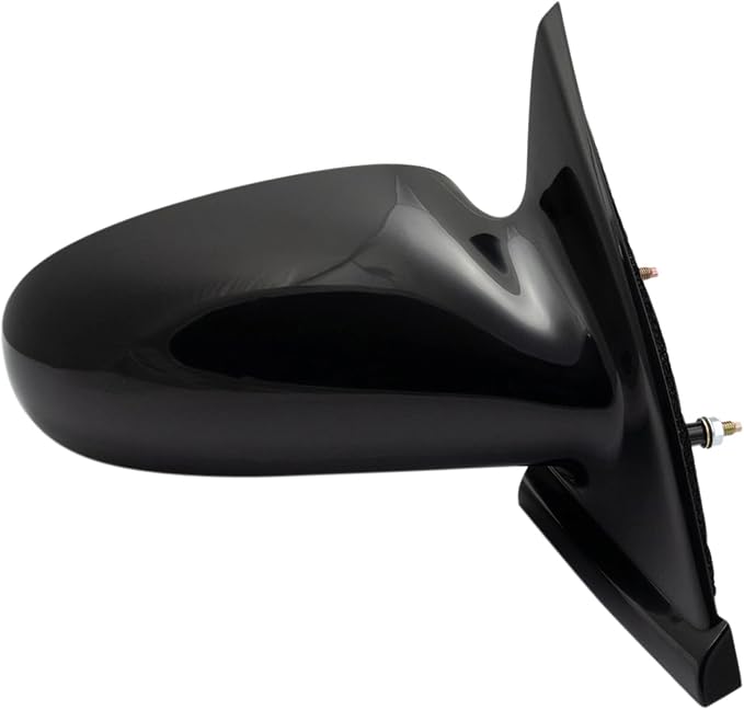 Passenger Side Mirror Assembly Manual Paint to Match Smooth Black Compatible with 1996-2002 Saturn SL 1996-2002 SL1 1996-2002 SL2 1996-2001 SW2 1996-1999 SW1