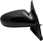 Passenger Side Mirror Assembly Manual Paint to Match Smooth Black Compatible with 1996-2002 Saturn SL 1996-2002 SL1 1996-2002 SL2 1996-2001 SW2 1996-1999 SW1