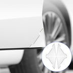 4PCS Car Door Edge Guard Sticker, Anti-Collision Self-Adhesive Vehicle Door Corner Protector, Anti-Rub Automotive Exterior Edge Cover Decor, Universal for Truck SUV Sedan