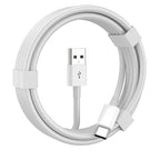 10Ft USB A to USB C Cable for Apple IPad Pro 13/12.9/11 inch, Air 4/5th, Mini 6, iPhone 15/16 Pro Max Plus Car Charger Cable for iPhone 15/16
