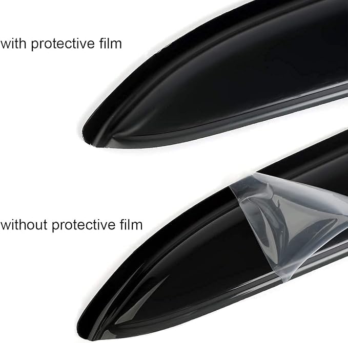 2018-2024 Tape-On Rain Guards for Ford Expedition Extra Thick Side Window Visor Deflectors XL STX XLT MAX Limited King Ranch Platinum 2019 2020 2021 2022 2023