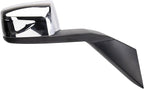Passenger Side Manual Mirror Chrome Cover Smooth Finish Fits 2004-2014 Volvo VNL