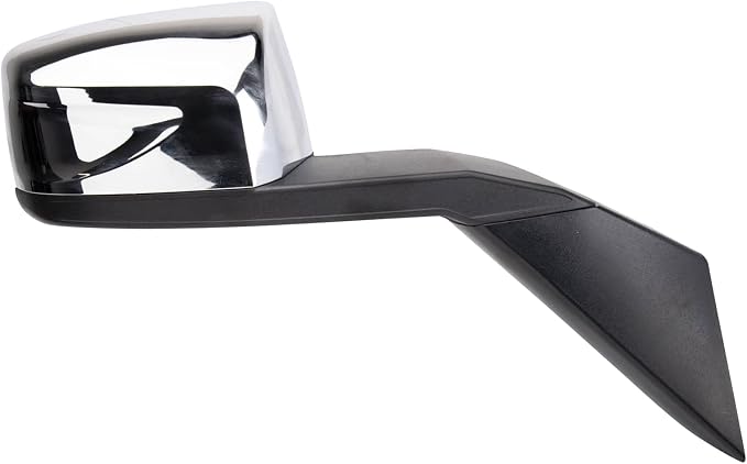 Passenger Side Manual Mirror Chrome Cover Smooth Finish Fits 2004-2014 Volvo VNL