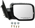 Right Passenger Side Power Mirror Paint to Match Textured Compatible with 2009-2015 Honda Pilot HO1321265