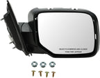 Right Passenger Side Power Mirror Paint to Match Textured Compatible with 2009-2015 Honda Pilot HO1321265