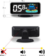 Backup Parktronic System Car Auto Vehicle Reverse with 8 Parking Sensors kit Distance Detection LCD Distance Display Sound Warning …