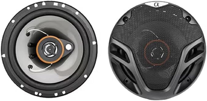 AS2629P Loudspeakers Pair of 6.5" 350W Max 3-Way Speakers Plus 6X9 500W Max 3-Way Car Audio Coaxial Speakers 4 Ohms Premium Quality Audio Door Speakers for Car or Truck Stereo Sound System