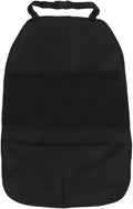 Black Back Seat Protector, Cover Anti Kick Mat, Car Backseat Organizer, Universal Interior Accessories, Oxford Cloth Durable for Cars SUVs Trucks Size 65x43cm.