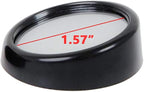 x Blind Spot Mirror, 1.5'' Black Round HD Glass Convex Rear View Mirror, 360° Rotate Wide Angle, Universal for Car SUVs Truck Motorcycle(2 Pcs)