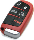 OEM Electronic 5-Button Smart Key Fob Remote Compatible with 2019-2023 Dodge Challenger & Charger SRT Hellcat (FCC ID: M3N-40821302, P/N: 68394203)