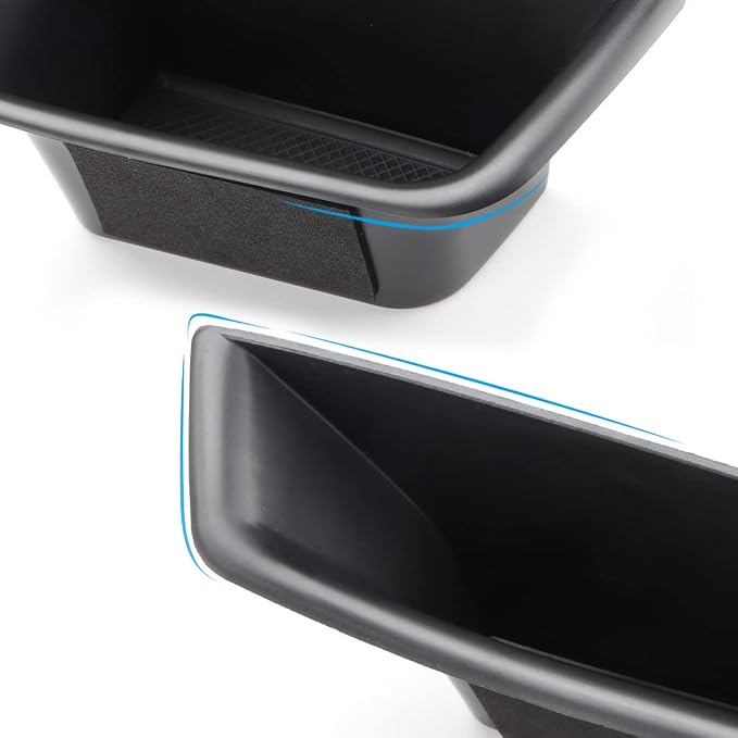 Car Door Tray Organizer Compatible for 2015-2022 2023 2024 2025 Porsche Macan Accessories Interior Car Door Handle Insert Pocket Storage Box