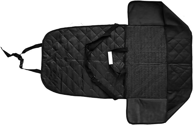Dog Car Seat Cover 2 Pack, Waterproof Front Seat Car Cover for Cars, Trucks, and Suvs, Pet Front Cover for Cars, Nonslip Dog Seat Cover, Black