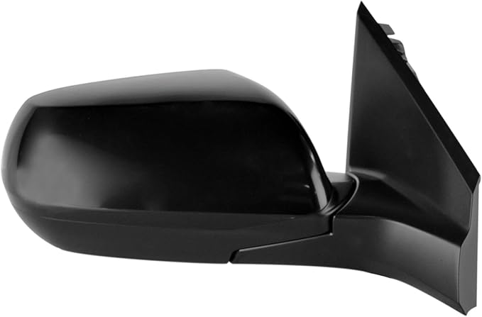 Passenger Side Power Heated Mirror Smooth Black Paint to Match Compatible with 2012-2014 Honda CR-V HO1321269