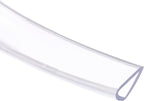 Clear Edge Trim, 13.1Ft Silicone U Channel Edge Protector, Edges Guards Fits 25/32"-13/16" for Car Doors Sheet Metal Parts (1" W x 9/16" H)