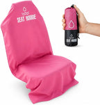 Car Seat Towel | Premium Microfiber Towel Seat Covers for Cars | Universal Fit & Machine Washable | Portable Car Seat Towel Cover After Gym, Yoga, Beach Cover Pink