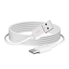 6.6Ft C Cable USB A to C Cable Compatible iPhone 16e 16 15 Charger Charging Cord for iPhone 16, 16 Plus, 16 Pro Max/15, 15 Plus Phones, 16 Pro Max, Pro 12.9/11, 10th, Air 5/4th, Mini 6th