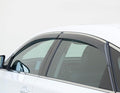 Window Visors Wind Deflectors Compatible with Toyota 2013-2018 Avalon with Chrome Trim Rain Guards 3-847TY050