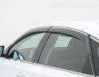 Window Visors Wind Deflectors Compatible with Toyota 2013-2018 Avalon with Chrome Trim Rain Guards 3-847TY050