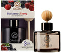 Grasse Diffuser, Natural Car Air Fresheners, Luxury Car Perfume - Black Berry & Cherry Scent