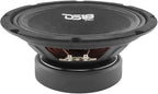 PRO-GM8 Loudspeaker - 8", Midrange, Black Steel Basket, 580W Max, 190W RMS, 8 Ohms - Premium Quality Audio Door Speakers for Car or Truck Stereo Sound System (1 Speaker)