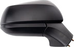 Driver & Passenger Side Power Heated Mirror Set Textured Black Compatible with 2022-2023 Toyota Corolla Cross TO1320429 TO1321429