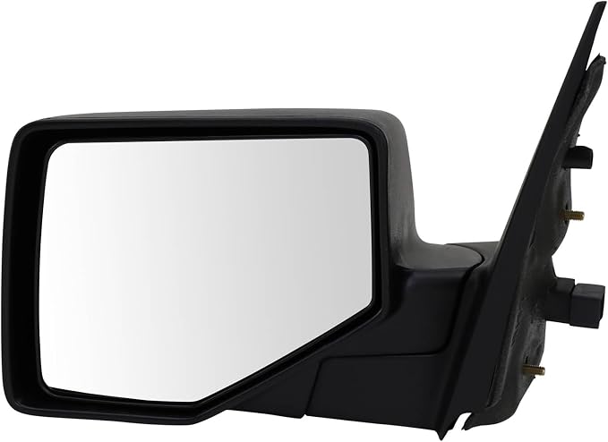 Driver and Passenger Side Mirror Set Power Textured Black with Puddle Light Compatible with 2006-2010 Ford Explorer FO1320271 FO1321271