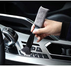 6PCS Car Detailing Brush Set Soft Boars Hair Car Interior Detailing Brushes Car Interior Detailing Kit Car Cleaning Gel Supplies Kit Car Dust Brush Car Accessories for Truck, Ruv, Interior