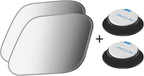 2 pcs Blind Spot Mirrors, HD Glass Convex 360° Wide Angle Side Rear View Mirror with ABS Housing for Cars SUV and Trucks