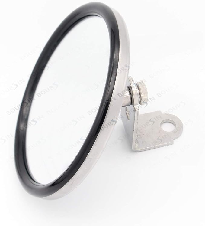 5 Inch Convex Round Mirror Blind Spot For Isuzu NPR NPR-HD NQR NRR FSR FVR FRR Truck Bus Atv Utv Adjustable Bracket