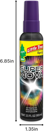 Car Air Freshener | Spray Provides a Long-Lasting Scent for Auto or Home | On-the-go Freshness | Supernova, 6 Air Fresheners