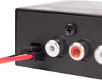 CREQ7B 7-Band Car Audio Parametric Equalizer with 9-Volt Line Driver, Subwoofer Control, and Dual Aux Inputs, ½ DIN ISO Mount