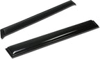 Rain Guards Tape-On Compatible with 2007-2014 FJ Cruiser 2pcs Window Visor Deflector