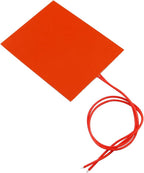 4PCS 12V 25W Silicone Heating Pad Rubber Flexible Heater Mat 80mm X 100mm