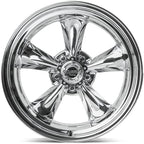 Vintage VN615 TORQ THRUST II 1 PC 17X9.5 5X4.5 7.06 46mm CHROME - VN61579566