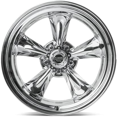 Vintage VN615 TORQ THRUST II 1 PC 17X9.5 5X4.5 7.06 46mm CHROME - VN61579566
